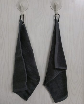 100% cotton terry velour golf towels
