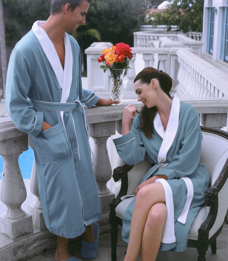 double layer spa robes