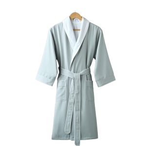 double layer spa robes sage
